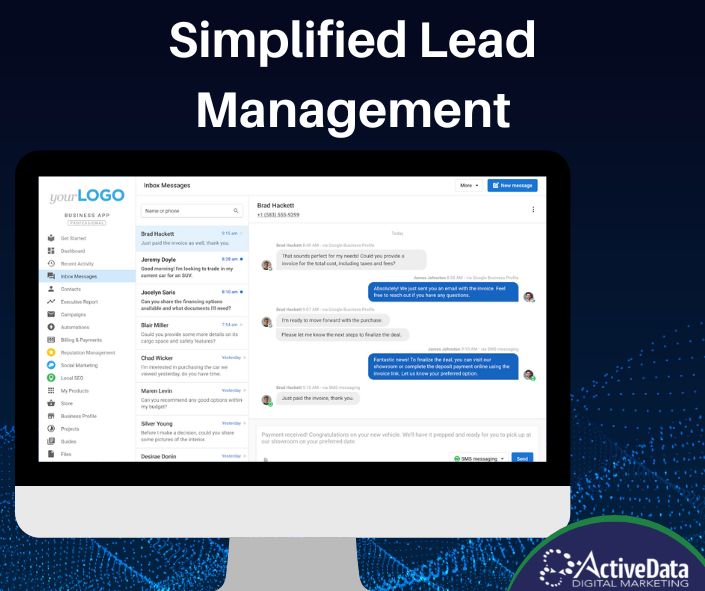 Inbox Pro lead generation management.